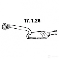 Катализатор EBERSPACHER 4030813137811 Renault Laguna (K56) 1 Универсал 1.9 dCi (K56W) 107 л.с. 1999 – 2001 600O OO 17126