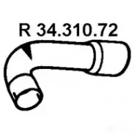 Выхлопная труба глушителя EBERSPACHER 1198861375 R KYZV4 3431072 4030813427240