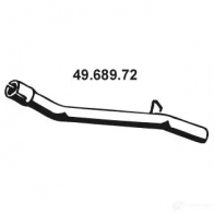 Выхлопная труба глушителя EBERSPACHER 89083 4968972 4030813119596 XFO W49
