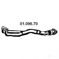 Выхлопная труба глушителя EBERSPACHER 0109670 81039 4030813101430 F6 06S