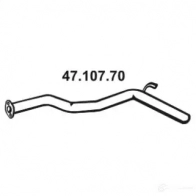 Выхлопная труба глушителя EBERSPACHER 4030813430301 4710770 WHQ MX 1424670583