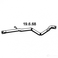 Выхлопная труба глушителя EBERSPACHER Y5K4 O 19668 4030813030501 85479
