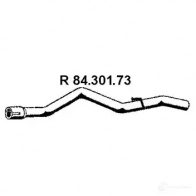 Выхлопная труба глушителя EBERSPACHER 8430173 Ford Transit 6 (FM) Грузовик 2.4 DI (FA. FB. FC. FD) 75 л.с. 2000 – 2006 4030813151091 XG2SL 63