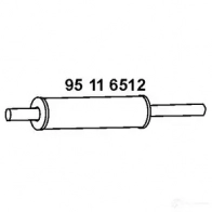 Передний глушитель EBERSPACHER 90296 4030813084603 95116512 TKP UU