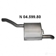 Резонатор EBERSPACHER 3RD6 R Ford Focus 1 Хэтчбек 1.8 DI / TDDi 75 л.с. 1999 – 2004 0459980 4030813073614