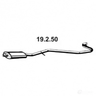 Резонатор EBERSPACHER Peugeot 406 1 (8B) Седан F7SV H96 4030813077452 19250