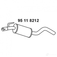 Резонатор EBERSPACHER 4030813086324 Volkswagen Golf 3 (1H5) Универсал 1.9 D 64 л.с. 1993 – 1999 O 5CGUU 95118212