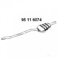 Резонатор EBERSPACHER Audi A4 (B5) 1 Седан 1.8 T Quattro 150 л.с. 1995 – 2000 95116074 4030813099133 7 KTHV