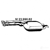 Резонатор EBERSPACHER 7 6NT58W 2399082 Mercedes E-Class (W124) 1 Седан 2.8 E 280 (1229) 193 л.с. 1993 – 1995 4030813019070