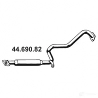 Резонатор EBERSPACHER 4469082 2V7H 0JA Nissan Primera (W10) 1 Универсал 2.0 i 116 л.с. 1990 – 1998 4030813115741