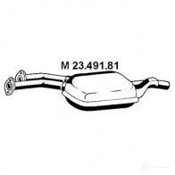 Резонатор EBERSPACHER Q64 MHP 2349181 4030813017380 Mercedes E-Class (S124) 1 Универсал 2.2 E 220 T (1282) 150 л.с. 1993 – 1996