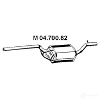 Резонатор EBERSPACHER 4030813073683 Ford Focus 1 Универсал 1.6 16V 100 л.с. 1999 – 2004 0470082 J 60OY