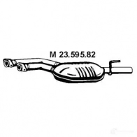 Резонатор EBERSPACHER 2359582 Mercedes E-Class (W210) 2 Седан 2.8 E 280 (253) 193 л.с. 1996 – 1997 JJR6 F 4030813066159