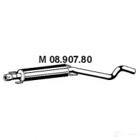 Резонатор EBERSPACHER 9 DL0N3A 4030813109573 0890780 Opel Astra (H) 3 Кабриолет 1.6 (L67) 105 л.с. 2005 – 2010