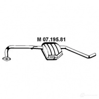 Резонатор EBERSPACHER 0719581 Opel Omega (B) 2 1994 – 2003 VGTE 8 4030813036473