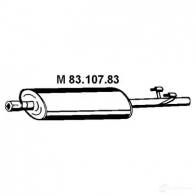 Резонатор EBERSPACHER Mercedes Sprinter (903) 1 Кабина с шасси 2.1 308 CDI 82 л.с. 2000 – 2006 OER 81B 4030813126716 8310783