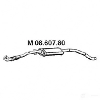 Резонатор EBERSPACHER K3B EET 0860780 4030813109320 Opel Corsa (D) 4 2006 – 2014