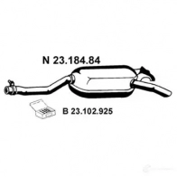 Задний глушитель EBERSPACHER J VCQG 2318484 4030813015812 Mercedes E-Class (W124) 1 Седан 2.0 E 200 D (1220) 75 л.с. 1993 – 1995