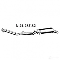 Задний глушитель EBERSPACHER N DPMA 4030813012811 2128782 85873