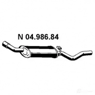 Задний глушитель EBERSPACHER 9 IIBF 4030813043174 0498684 82067