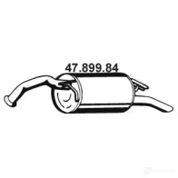 Задний глушитель EBERSPACHER 4030813118230 RZ 1QL Toyota Yaris Verso 4789984