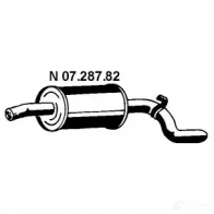 Задний глушитель EBERSPACHER 4030813038262 0728782 ZC PAVFA 82384