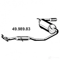 Задний глушитель EBERSPACHER GTTY Y 4030813120219 4998983 89144