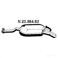 Задний глушитель EBERSPACHER 2358483 2SS8V 0 4030813017809 86841