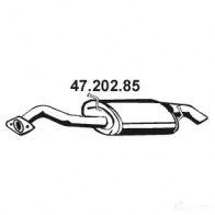 Задний глушитель EBERSPACHER RKJI DR 4720285 Toyota Corolla (E120) 9 2000 – 2008 4030813159301