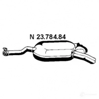 Задний глушитель EBERSPACHER 4030813018677 N 3LMH 2378484 86916