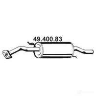 Задний глушитель EBERSPACHER 4940083 4030813119220 Mazda Demio S L2G8D