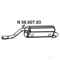 Задний глушитель EBERSPACHER 0860783 Opel Corsa (D) 4 2006 – 2014 4030813109344 B7OSQ QA