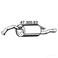 Задний глушитель EBERSPACHER 4730083 KD CQ6 4030813117417 Toyota Yaris Verso (XP20) 1 Минивэн 1.5 (NCP21) 106 л.с. 2000 – 2005