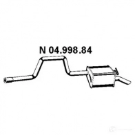 Задний глушитель EBERSPACHER 0499884 Ford Mondeo 2 (GD, BNP) Универсал 1.8 i 115 л.с. 1996 – 2000 4030813039573 01N3Y DP
