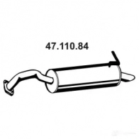 Задний глушитель EBERSPACHER XKQN P 4711084 88666 4030813423440
