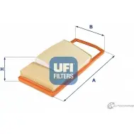 Воздушный фильтр UFI OYGU QV 8003453140059 1424497121 30.795.00 - Изображение 2