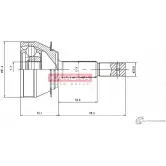 Шрус граната KAMOKA 1657092 25I LM 30FMU 6136