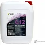 Антифриз готовый, красный -40 YOKKI RED G12, 10 кг YOKKI 1436797141 L7L78G IN5O TT YLL200010