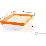 Воздушный фильтр MANN-FILTER 39HC5 F2 C 25 033 1424622098 TAEV62 - Изображение 2