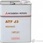 Трансмиссионное масло в акпп 4031610 MITSUBISHI ATF J3, 4 л MITSUBISHI 4031610 DW N8FH6 43747485