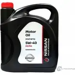 Моторное масло синтетическое Motor Oil ACEA A3/B4 SAE 5W-40, 5 л NISSAN/INFINITI 1436785093 KE90090042VA O F8LT8C