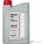 Моторное масло синтетическое Motor Oil API SN SAE 0W-20, 1 л NISSAN/INFINITI 1 4JRP4T 1436797384 KE90090133R