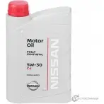 Моторное масло синтетическое Full Synthetic Motor Oil API SL/CF SAE 5W-30, 1 л NISSAN/INFINITI S6UZ N 1436788954 KE90099933