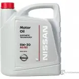 Моторное масло синтетическое Motor Oil API SL/CF SAE 5W-30, 5 л NISSAN/INFINITI 1436785071 YDH 13N KE90099943R