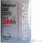 Моторное масло полусинтетическое Strong Save-X API SM SAE 0W-20, 4 л NISSAN/INFINITI 43745727 1 PTJFA KLAM700204