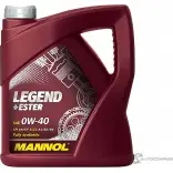 Моторное масло синтетическое Legend+Ester 0W-40 API SN-CH-4, 4 л MANNOL 1001 2 49NCHF 1436798798