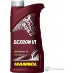 Трансмиссионное масло в акпп синтетическое 10105700100 MANNOL ATF Dexron 6, ATF WS, ATF M-1375.4, 1 л
