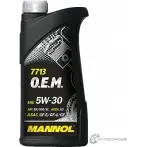 Моторное масло синтетическое 7713 O.E.M. 5W-30 API SN-SM-SL, 1 л
