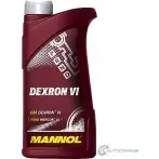 Трансмиссионное масло в акпп синтетическое 1371 MANNOL ATF Dexron 6, ATF WS, ATF M-1375.4, 1 л MANNOL 1371 0HF8 GH 1436798620