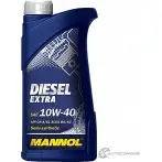 Моторное масло полусинтетическое Diesel Extra 10W-40 API CH-4-SL, 1 л MANNOL 4036021101156 77H3N O8 1436799105